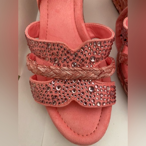 Impo Platform wedge sandals size 10 - Picture 3 of 7